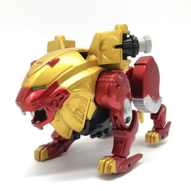 【中古】現状品・本体のみ） 百獣戦隊ガオレンジャー ＤＸ超合金 ＧＤ-２１ 百獣合体 ガオキング のみ[240024494154]