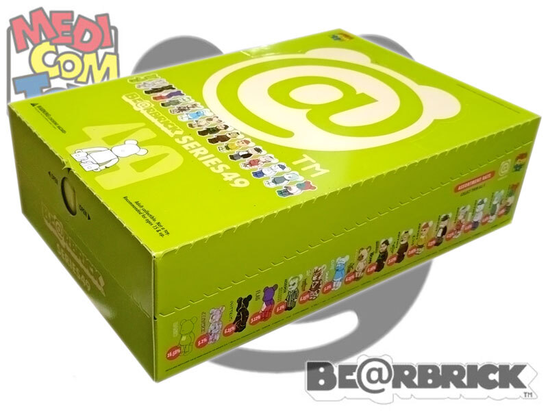 BE@RBRICKシリーズ49/24個入り未開封BOX/ベアブリック/メディコムトイMEDICOM TOY/ビートルジュース/モンスターハンター/モノポリー/ウマ娘