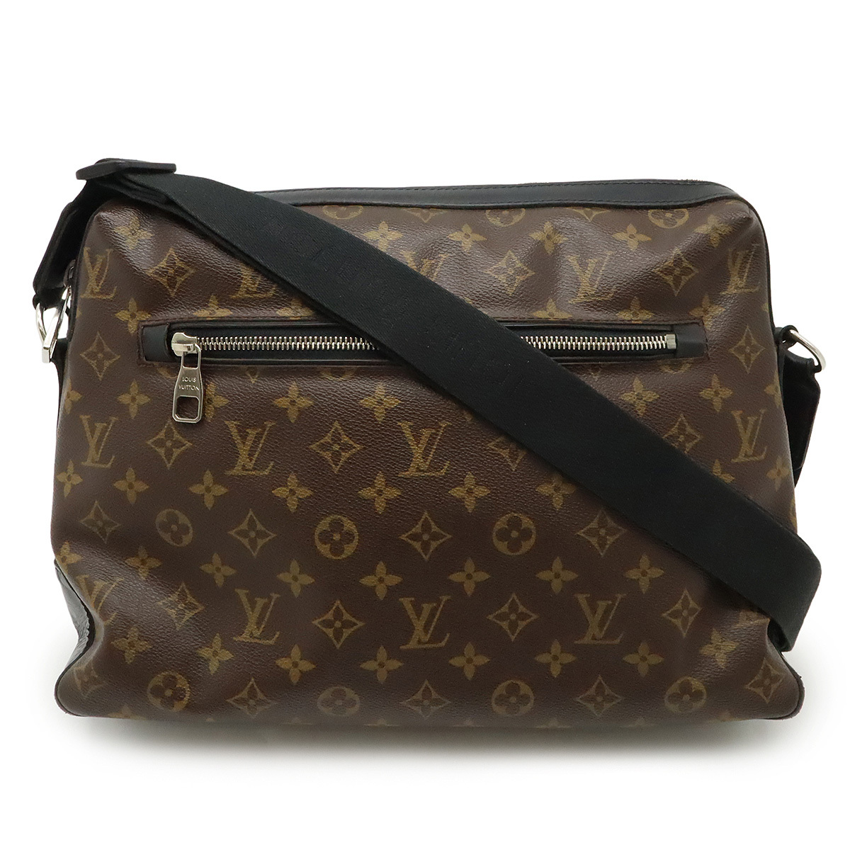 LOUIS VUITTON ルイ ヴィトン モノグラムマカサー トーレス ショルダーバッグ メッセンジャーバッグ 斜め掛け レザー M40387