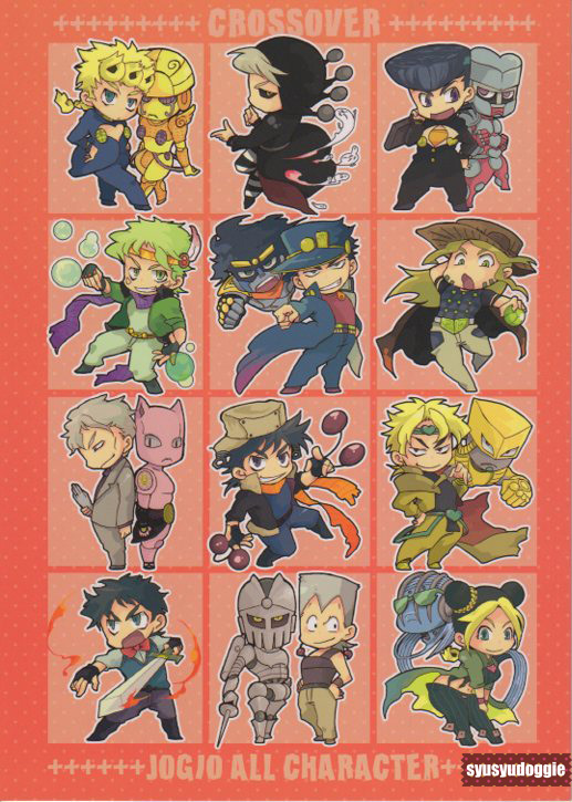 JoJo Crossover Doujinshi: All Characters Unite in Star Tide